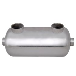 Schimbător de căldură pentru piscină 355 x 134 mm 40 kW