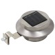Lămpi solare de exterior LED, 12 buc., alb, 12 cm, rotund Lămpi solare de exterior LED, 12 buc., alb, 12 cm, rotund