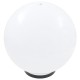 Lămpi glob cu LED, 4 buc., 40 cm, PMMA, sferic