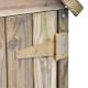 Magazie unelte de grădină cu ușă 77x28x178 cm lemn pin tratat