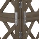 Spalier de colț, gri, 50x50x145 cm, lemn masiv brad Spalier de colț, gri, 50x50x145 cm, lemn masiv brad