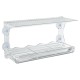 Hrănitoare păsări pentru fereastră 2 buc. 30x12x15 cm acril Hrănitoare păsări pentru fereastră 2 buc. 30x12x15 cm acril
