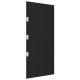 Panou lateral copertină ușă negru 50x100 cm sticlă Panou lateral copertină ușă negru 50x100 cm sticlă