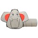 Cort de joacă elefant pentru copii 250 bile, gri, 174x86x101 cm Cort de joacă elefant pentru copii 250 bile, gri, 174x86x101 cm