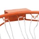 Coș de baschet, portocaliu, 39 cm, oțel