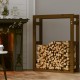 Rastel lemne de foc, maro miere, 80x25x100 cm, lemn masiv pin Rastel lemne de foc, maro miere, 80x25x100 cm, lemn masiv pin