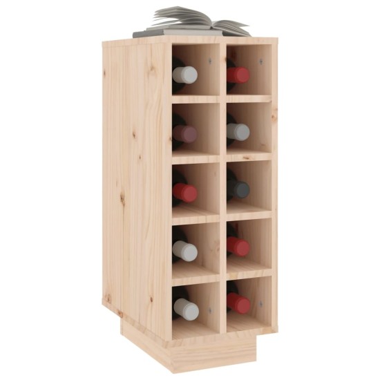 Dulap de vinuri, 23x34x61 cm, lemn masiv de pin