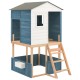 Set de joacă pentru exterior, lemn masiv de brad Set de joacă pentru exterior, lemn masiv de brad