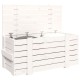 Cutie de depozitare, alb, 91x40,5x42 cm, lemn masiv de pin Cutie de depozitare, alb, 91x40,5x42 cm, lemn masiv de pin