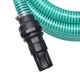 Furtun de aspirare cu racorduri, verde, 22 mm, 7 m Furtun de aspirare cu racorduri, verde, 22 mm, 7 m