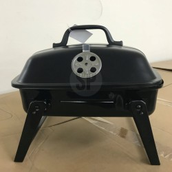Grătar portabil BBQ, negru