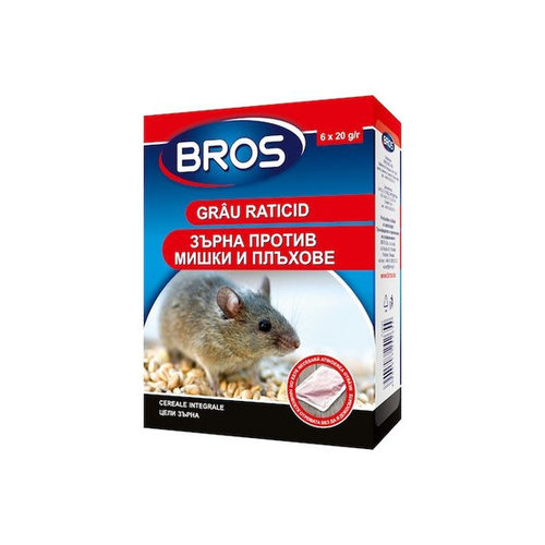 BROS 1732 - soareci si sobolani Grausor 120 g - 0.003% – Bros 1732