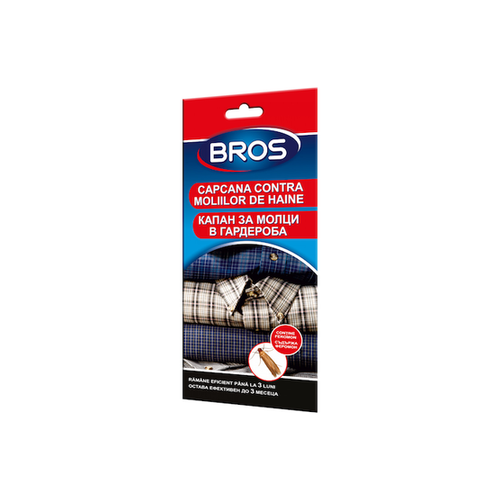 BROS 443 - capcana pentru molii pentru dulapuri si dressing-uri 3 luni – Bros 443