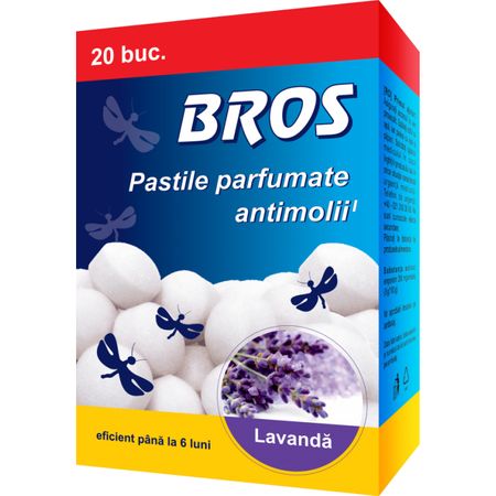 BROS - molii bile parfumate 20 buc floral - NOU! – Bros B1813