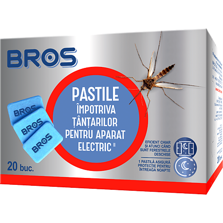 BROS - tantari rezerve pentru aparat electric 20 pastile – Bros B4258