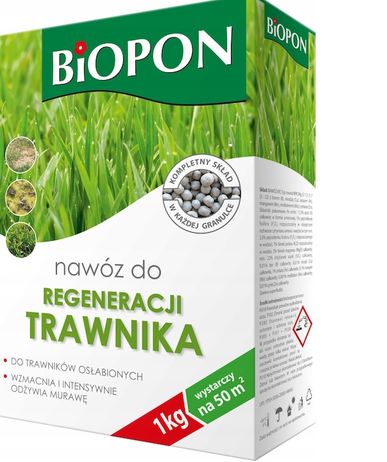 Bros B5011 – BIOPON ingrasamant regenerare gazon 1 kg BIOPON ingrasamant regenerare gazon 1 kg – Bros B5011