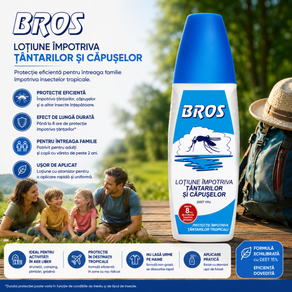 BROS - tantari si capuse lotiune (atomizor) 100 ml – Bros B7645