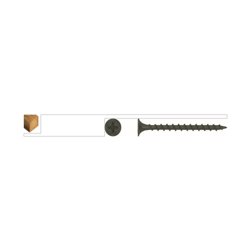 Surub autofiletant (negrese) pentru gips-carton pe lemn Wkret-met Klimas 3.5 25 mm, fosfatat, KSGD3525 (set de 100 buc.) – Klimas KSGD3525