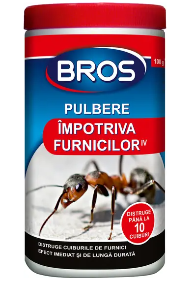 BROS - pulbere pentru furnici 100 g (cutie cu dozator) – Bros B9181