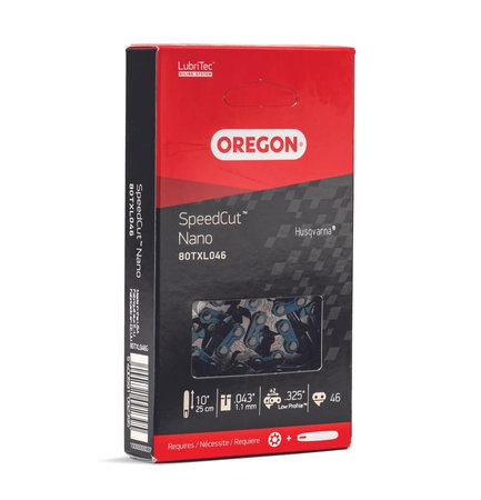 Lanț SpeedCut Nano, Oregon, 25 m (10 inch), 0.325 inch, 1.1 mm, 80TXL046E, 567285 – Oregon 567285