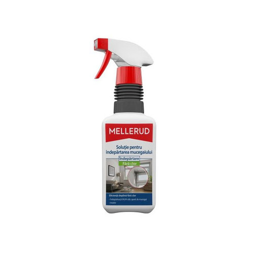 MELLERUD 760030 - Soluție fără clor pentru îndepărtarea mucegaiului, 500ml – MELLERUD 760030