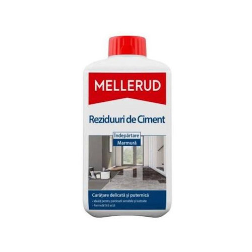 MELLERUD 760041 - Soluție pentru îndepărtarea reziduurilor de ciment de pe marmură, 1L – MELLERUD 760041