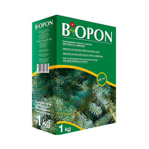 BIOPON 1052 - ingrasamant pentru conifere 1 kg – BIOPON 1052
