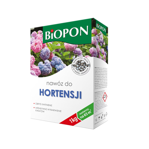 BIOPON 1127 - ingrasamant pentru hortensii 1 kg (hortensia) – BIOPON 1127