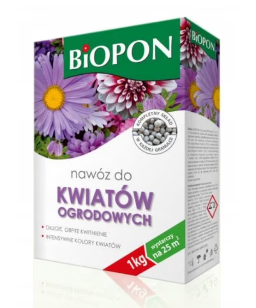 BIOPON 1176 - ingrasamant pentru flori de gradina 1 kg – BIOPON B6085