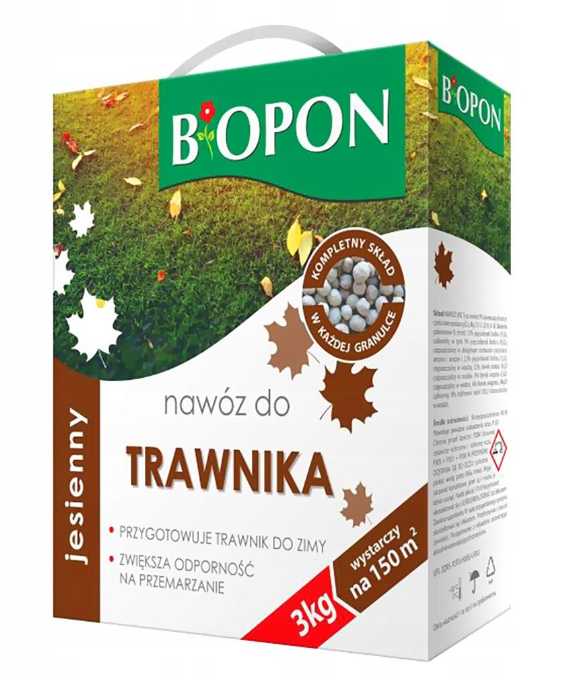 BIOPON 1077 - ingrasamant de toamna pentru gazon 1 kg – BIOPON B6122