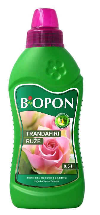 BIOPON 1026 - ingrasamant pentru trandafiri 0,5 l – BIOPON B7480