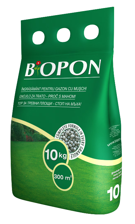 BIOPON B9862 – BIOPON 1051 - ingrasamant gazon cu muschi control 10 kg BIOPON 1051 - ingrasamant gazon cu muschi control 10 kg – BIOPON B9862