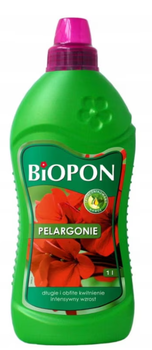 BIOPON ingras pelargonii 1 l (422 specii muscata) – Bros B5132
