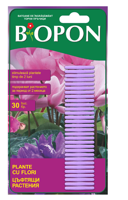Bros B7589 – BIOPON ingrasamant plante cu flori sticks 30 pcs BIOPON ingrasamant plante cu flori sticks 30 pcs – Bros B7589