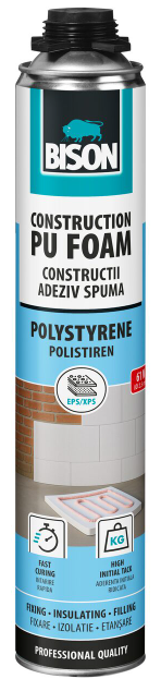 BISON Spuma poliuretanica polistiren pistol700ml – Bison SPPP700
