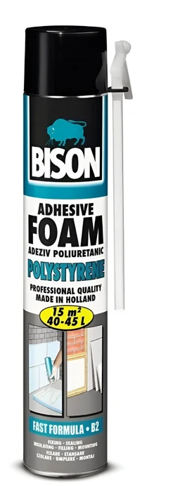 BISON Spuma poliuretanica polistiren 750mlc. – Bison SPPP750