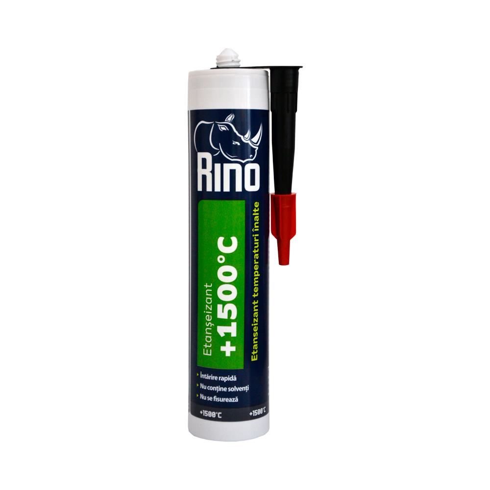 RINO Etanseizant temp. inalte 1500C - negru-310ml – Rino RETN