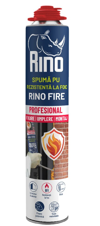 Rino RINO FIRE 750 – Rino Fire Spuma Rezistenta La Foc Pistol 750ML Rino Fire Spuma Rezistenta La Foc Pistol 750ML – Rino RINO FIRE 750