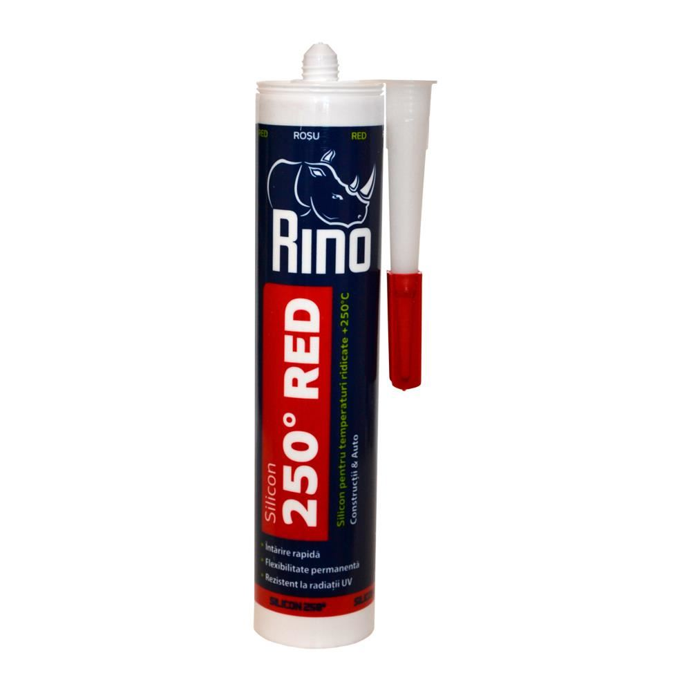 RINO Silicon pentru temp. ridicate - rosu-280ml – Rino RSTR