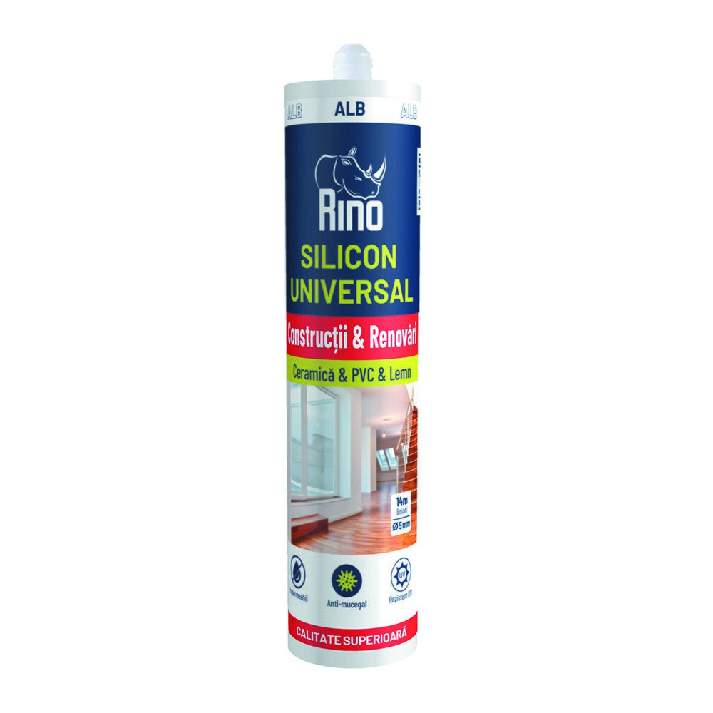 RINO Silicon universal alb 280ml H3780 – Rino RSUA