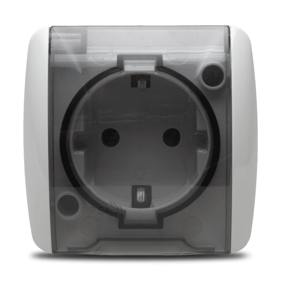 Eva-priza cu CP cu Capac Pt(ip54) – Elbi Electric & lighting PCPTE