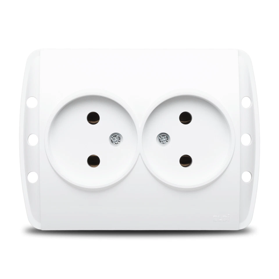 Zirve-priza Dubla cu C.p. S.t. – Elbi Electric & lighting PDSTZ