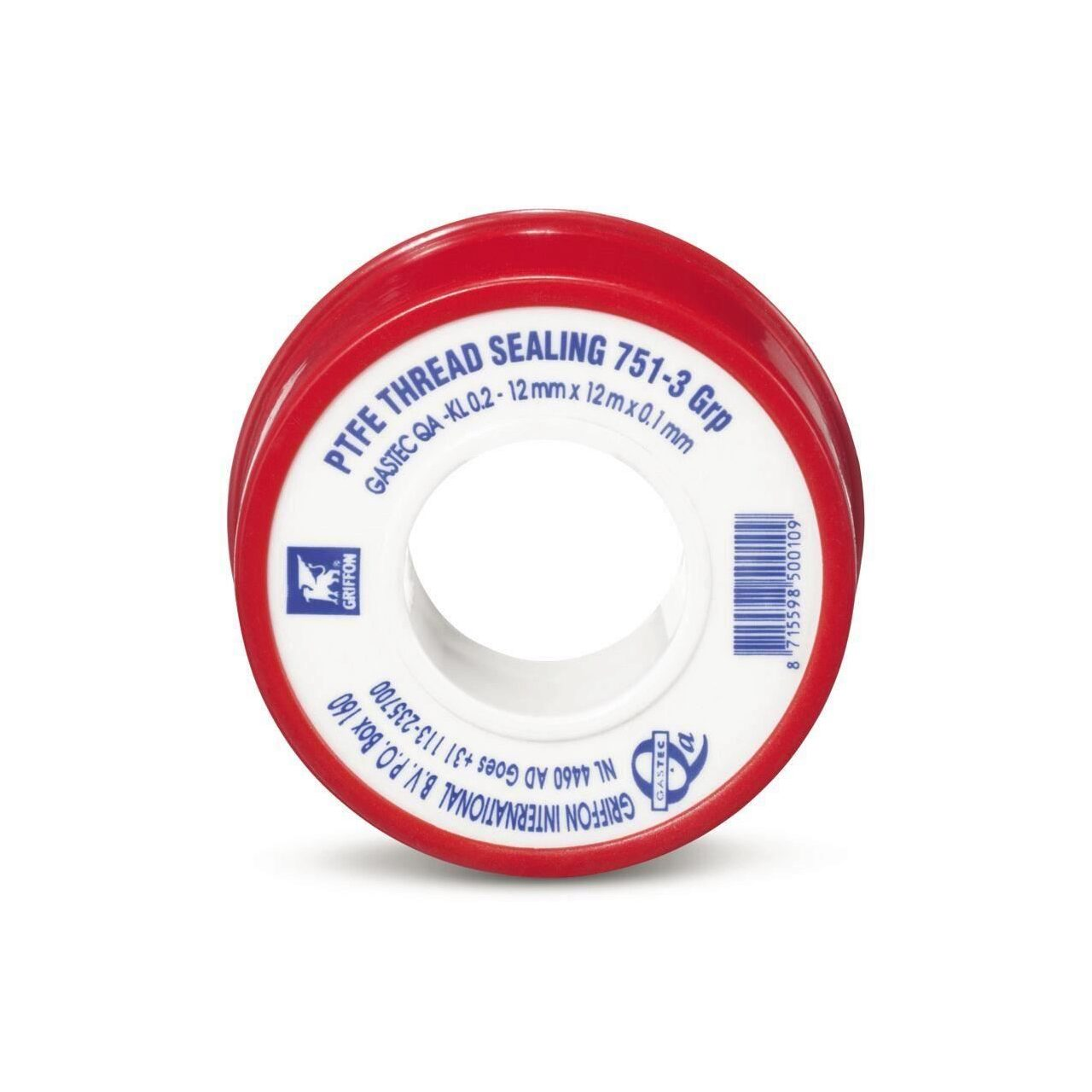 GRIFFON GASTEC banda P.T.F.E. pentru etansaregaz 12mx12mmx0,1mm – Griffon GG