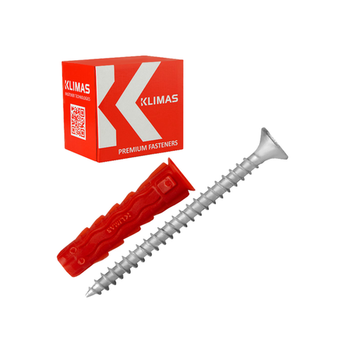 Klimas SFXP06030050 – Diblu Universal cu Surub cap inecat 6X30/ 4x5, Klimas Wkret-met, SFXP06030050 (set de 14 buc.) Diblu Universal cu Surub cap inecat 6X30/ 4x5, Klimas Wkret-met, SFXP06030050 (set de 14 buc.) – Klimas SFXP06030050
