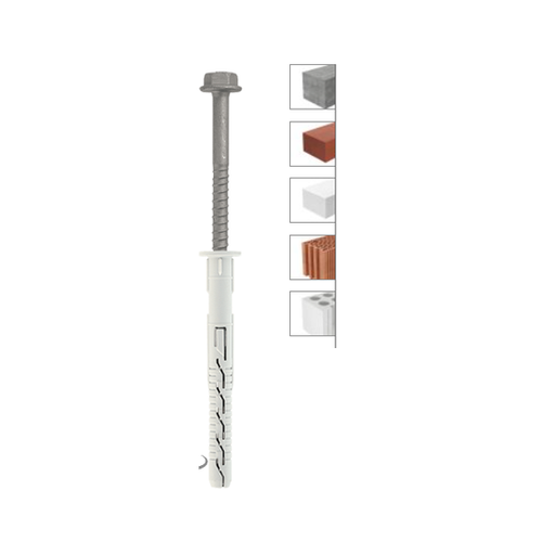 Klimas KPR12160K – Diblu premium de fixare cu holsurub, cap hexagonal M12x160mm, Klimas Wkret-met, KPR12160K (set de 5 buc.) Diblu premium de fixare cu holsurub, cap hexagonal M12x160mm, Klimas Wkret-met, KPR12160K (set de 5 buc.) – Klimas KPR12160K