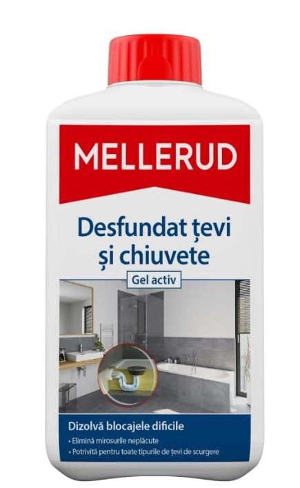Desfundat tevi si chiuvete, gel activ 1L – Temad T0383