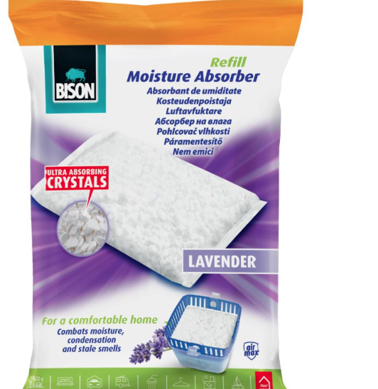 BISON Airmax rezerva absorbant umiditate lavanda450g – Bison AARL