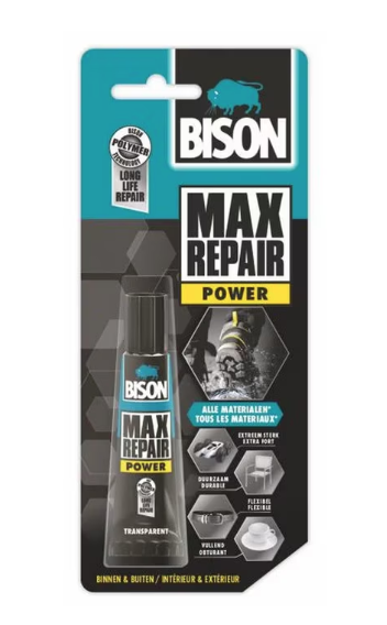 Bison MR8 – BISON MAX REPAIR adeziv MS polimer 8g BL BISON MAX REPAIR adeziv MS polimer 8g BL – Bison MR8