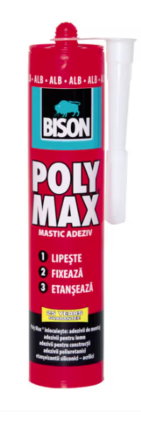 Bison PMOA465 – BISON Poly Max Original alb polimer 465g BISON Poly Max Original alb polimer 465g – Bison PMOA465