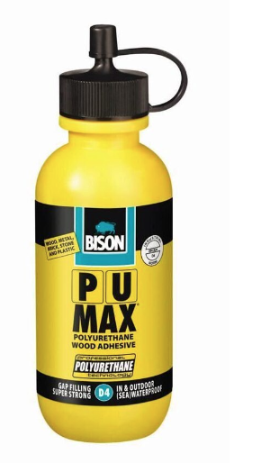BISON Adeziv poliuretanic pentru lemn D4 75ML – Bison PU75